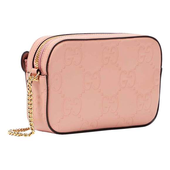 Gucci Gilbert Calfskin Mini Envelope Pink Crossbody